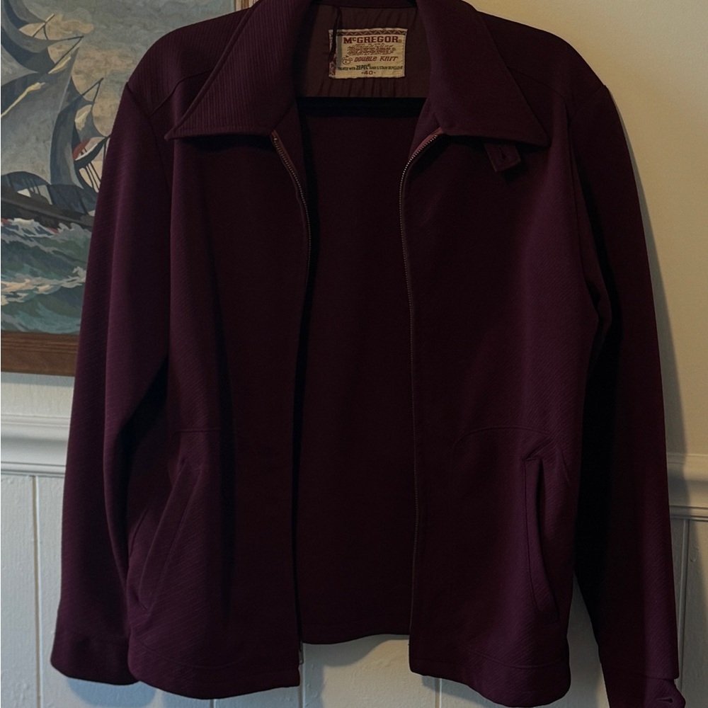 McGregor Men's Deep Burgundy Lightweight Jacket